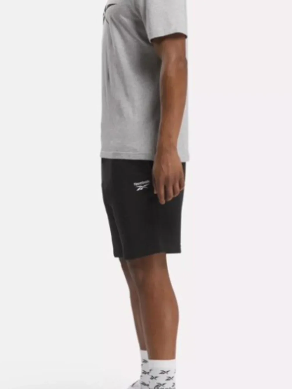Reebok Men's Identity Small Logo Fleece Shorts - XL